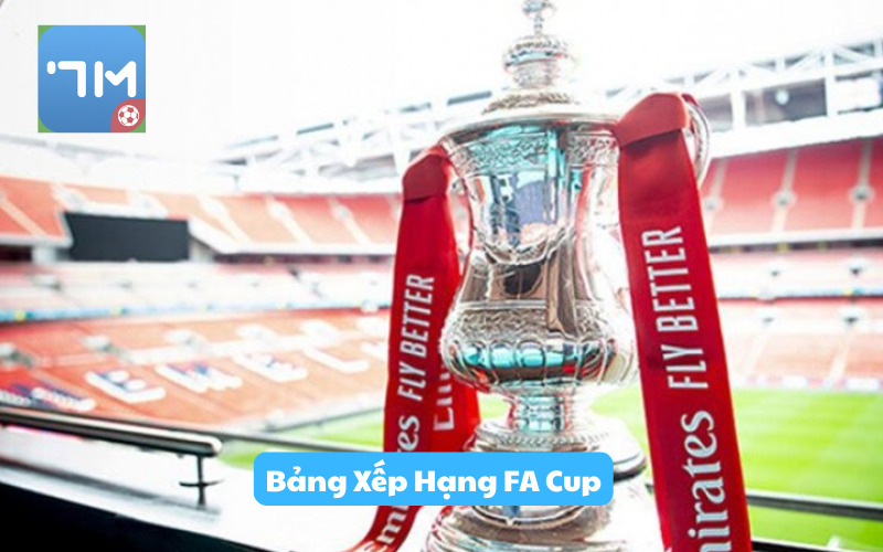 Bảng xếp hạng FA Cup - Thứ hạng của các đội tại giải FA Cup